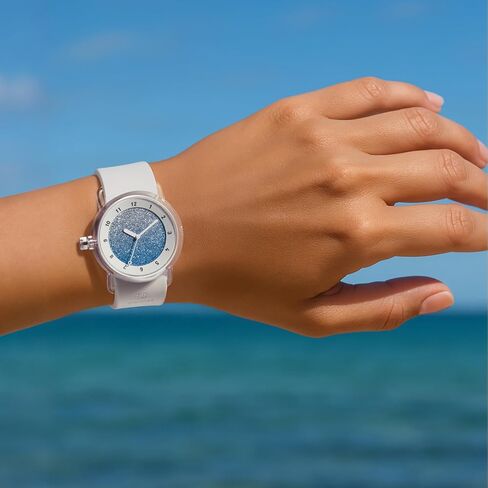 TID No.3 Unisex Watch – Minimalist Scandinavian Design, Solid or Gradient Dial, Waterproof Resin Case, Silicone Strap, Japanese Quartz Wristwatch for Men & Women, 38mm Dial in Kuwait