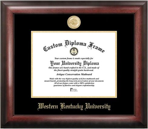 Campus Images Western Kentucky UniversityGold Embossed Diploma Frame in Saudi Arabia
