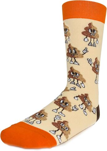 Novelty Birthday Christmas Gifts for Men Women - Funny Saying Crew Socks Silly Funky Dress Socks in Saudi Arabia