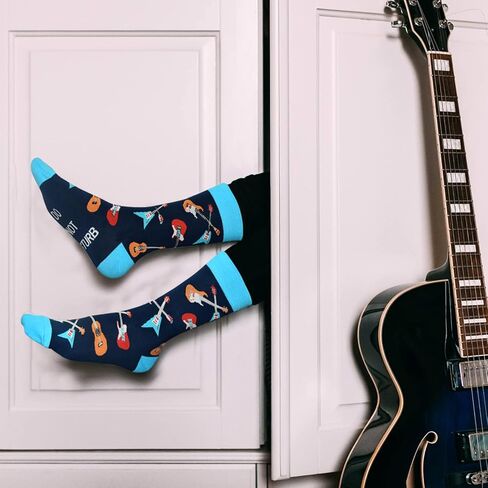 Novelty Birthday Christmas Gifts for Men Women - Funny Saying Crew Socks Silly Funky Dress Socks in Saudi Arabia
