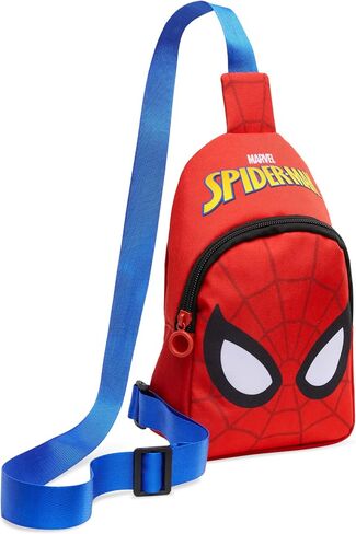 Marvel Spiderman Boys Crossbody Bag Adjustable Strap Zipped Compartment Boys Gifts in Saudi Arabia