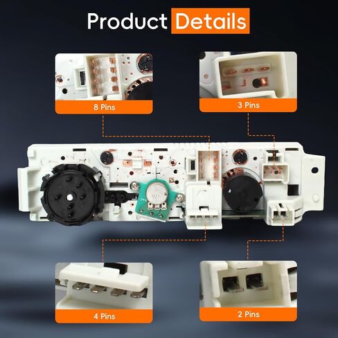 599-294 Climate Control Module Compatible with 2001-2021 Chevrolet Express 2500 3500, AC Climate Control Panel 2001-2021 GMC Savana 2500 3500, HVAC Control Module Replace# 15773677 15858577 in Saudi Arabia