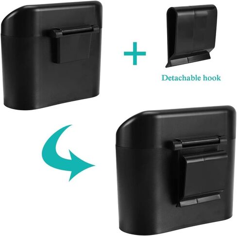 Car Trash Can with Lid, Mini Auto Dustbin Garbage Organizer, Automotive Garbage Container Bin for Vehicle, Home, Office in Saudi Arabia