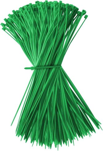 WALWAL 8 inch Cable Ties, Easy-Use Cable Management for Home, Office, and Outdoors | Strong Nylon | For Professionals, and Organizers (100 Pcs, Brown) in Saudi Arabia