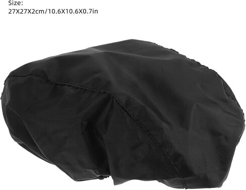 Sosoport Bike Helmet Cover Windproof Rain for Cycling Stylish Design for Outdoor Riding Black in Saudi Arabia