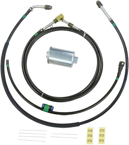 أنبوب مضمّن متوافق مع 1996-00 شيفروليه GMC C/K Series Vortec Engine NYLON FUEL LINE FILTER FORVER in Saudi Arabia