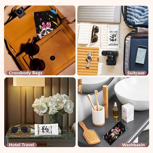 GLOBLELAND 2Pcs Black Cat Soft Glasses Case Squeeze Top Eyeglass Pouch for Sunglasses Watches Phones Makeup Brushes in Saudi Arabia