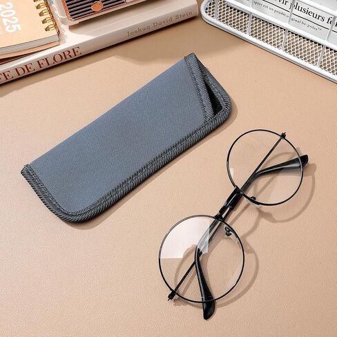 NoLitoy 3 Pack Eyeglasses Cases ، Eyeglasses Soft Pouch Pouch Eyeglasses Holder Portable Casses Pouch in Saudi Arabia
