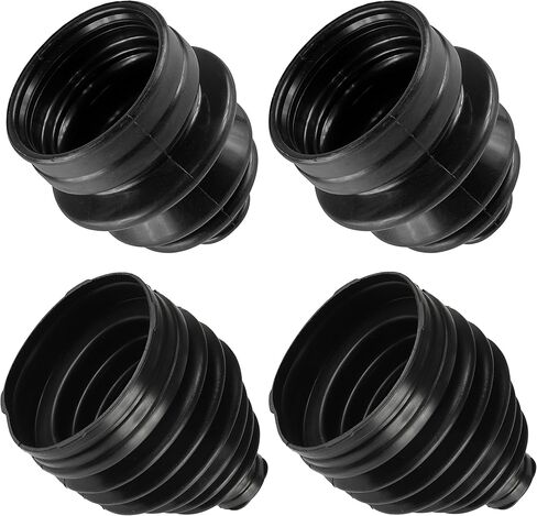 Caltric 2 Front Axle Outer And Inner CV Boot Kit Compatible with Yamaha Grizzly 700 YFM700 4X4 2009-2015 in Saudi Arabia