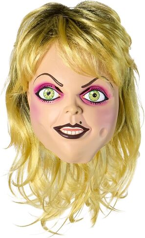 Rubies Bride Bride of Chucky Tiffany Deluxe Latex Overhead Mask ، حجم واحد in Saudi Arabia