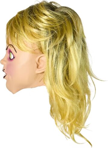 Rubies Bride Bride of Chucky Tiffany Deluxe Latex Overhead Mask ، حجم واحد in Saudi Arabia