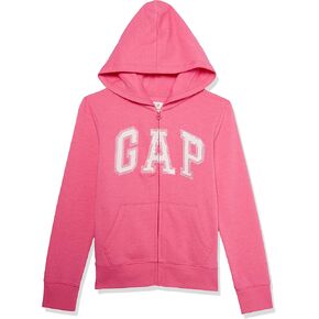 GAP Girls' Logo Hoodie Hooded Full Zip Sweatshirt in Kuwait