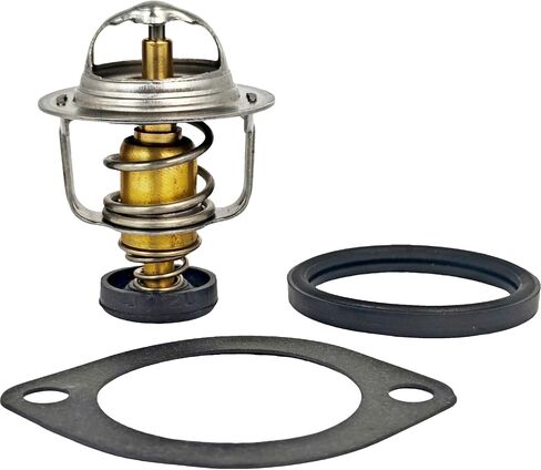 82 ℃ 49054-1068 ترموستات ث/O-Ring متوافق مع Kawasaki 2007 & PREAN MULL 2510 3010 DIESEL TRANS 4X4 ، 2008 MULL 3010 TRANS4X4 DIESEL ، 2009-2013 MULE 4010 DIESEL TRANS4 لمضخة المياه in Saudi Arabia