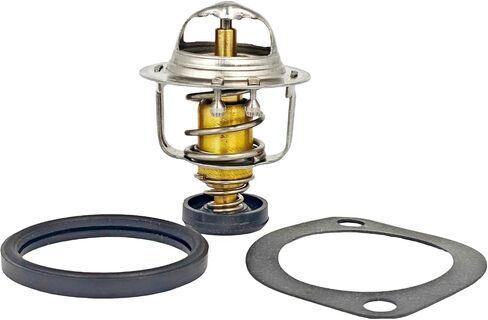 82 ℃ 49054-1068 ترموستات ث/O-Ring متوافق مع Kawasaki 2007 & PREAN MULL 2510 3010 DIESEL TRANS 4X4 ، 2008 MULL 3010 TRANS4X4 DIESEL ، 2009-2013 MULE 4010 DIESEL TRANS4 لمضخة المياه in Saudi Arabia