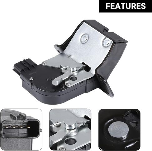 Trunk Latch Lock Actuator Tailgate Door Latch Lock Actuator - Compatible for Hyundai Veloster 1.6L 2012-2017 - Replace Part 81230-2V000 in Saudi Arabia