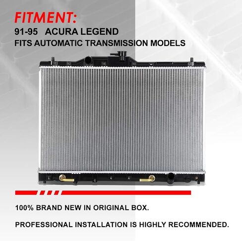 Auto Dynasty Radiator Compatible with 01-03 Acura CL TL 3.2L AT/MT, DPI 2431 Factory Style 1-Row Cooling Radiator, Aluminum Core in Saudi Arabia
