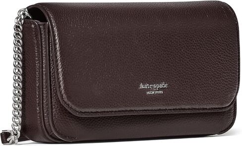 kate spade new york Women's Ava Pebbled Leather Flap Chain Wallet in Saudi Arabia