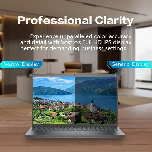 Dell 2023 Inspiron 16 5635 Business Laptop FHD+ 16" Display, AMD Ryzen 7 7730U Processor, 16GB LPDDR4x RAM, 1TB SSD, AMD Radeon Graphics, Backlit Keyboard, Type-C, Windows 11 Home, Platinum Silver in Kuwait