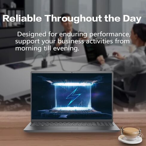 Dell 2023 Inspiron 16 5635 Business Laptop FHD+ 16" Display, AMD Ryzen 7 7730U Processor, 16GB LPDDR4x RAM, 1TB SSD, AMD Radeon Graphics, Backlit Keyboard, Type-C, Windows 11 Home, Platinum Silver in Kuwait