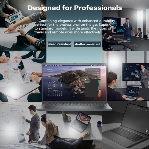 Dell 2023 Inspiron 16 5635 Business Laptop FHD+ 16" Display, AMD Ryzen 7 7730U Processor, 16GB LPDDR4x RAM, 1TB SSD, AMD Radeon Graphics, Backlit Keyboard, Type-C, Windows 11 Home, Platinum Silver in Kuwait