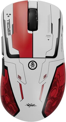 Pulsar Gaming Gears Xlite v4 Wireless Gaming Mouse, Ultra Lightweight 1.9 oz (54g), Ergonomic, Optical Switch, 32000 DPI, 750 IPS, XS-1 Sensor, 8k Compatible (Medium, Black) in Kuwait