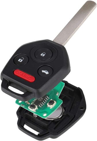 2 Pack 4 buttons Remote Control Car Key Fob 2010-2014 Fit for Subaru Legacy 2.5L,2010-2014 Fit for Subaru Legacy 3.6L CWTWBU766,2AOKM-SB3 in Saudi Arabia