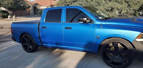 VViViD+ Premium Vinyl Wrap Film (1ft x 5ft, Matte Metallic Blue) in Saudi Arabia