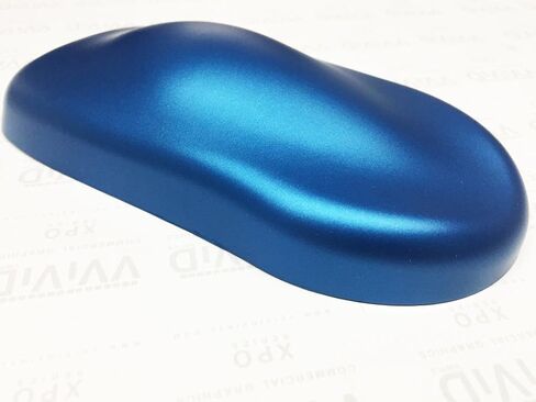 VViViD+ Premium Vinyl Wrap Film (1ft x 5ft, Matte Metallic Blue) in Saudi Arabia