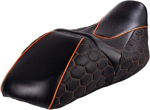 Advanblack Cobra Seat With Custom Stitching For 08 Up Harley Touring in Saudi Arabia