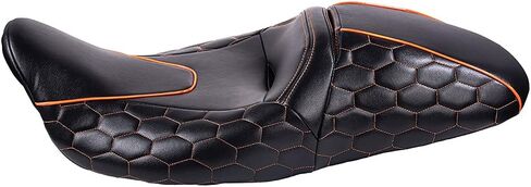 Advanblack Cobra Seat With Custom Stitching For 08 Up Harley Touring in Saudi Arabia
