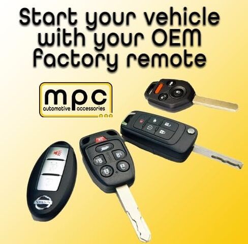 MPC Remote Start Compatible with 2019-2023 Chrysler 300 Plug-n-Play - Uses Factory Key in Saudi Arabia