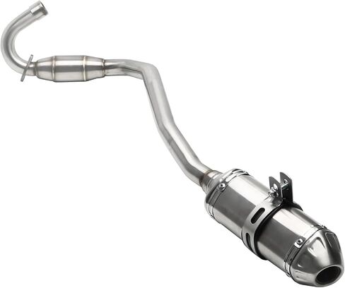 Big Bore Exhaust Pipe & Muffler Assembly Kit for Dirt Pit Bikes Motorcycle - Compatible with CRF70 XR70 CRF 70 CRF70F, Deep Throaty Sound & Enhanced Power in Saudi Arabia