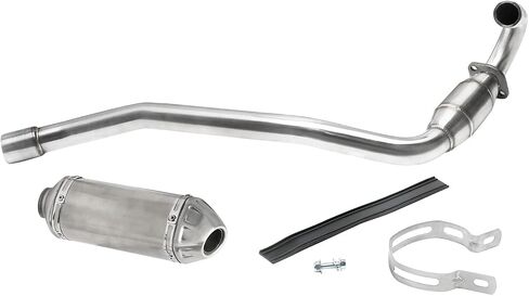 Big Bore Exhaust Pipe & Muffler Assembly Kit for Dirt Pit Bikes Motorcycle - Compatible with CRF70 XR70 CRF 70 CRF70F, Deep Throaty Sound & Enhanced Power in Saudi Arabia