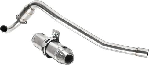 Big Bore Exhaust Pipe & Muffler Assembly Kit for Dirt Pit Bikes Motorcycle - Compatible with CRF70 XR70 CRF 70 CRF70F, Deep Throaty Sound & Enhanced Power in Saudi Arabia