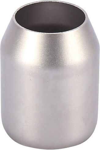 Motoforti 38-47mm 1.5"-1.85" Motorcycle Exhaust Pipe Adapter Pipe Reducer Muffler Connector Silver Tone in Saudi Arabia