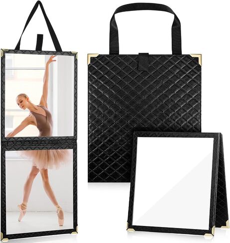 Foldable Backstage Mirror with Handle 24.61x 11.22 Inch Portable Full Length Mirror Rectangular Hanging Mirrors for Travel Dance Dance Bag Home Fitness Camping in Saudi Arabia