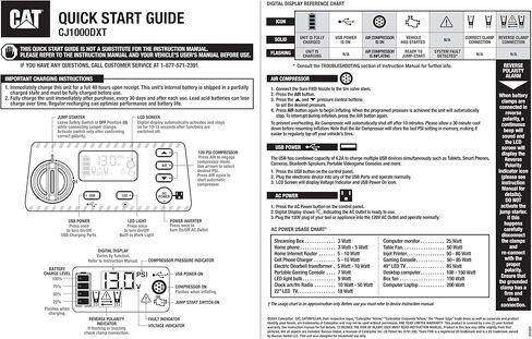 CAT CJ1000DXT 1200 Peak Amp Jump Starter and Powerstation w/200 watt Inverter in Saudi Arabia