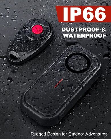 ONVIAN Bike Alarm with Motion Sensor Remote, USB-C Rechargeable Wireless Antitheft Alarm for Bike Motorcycle Bicycle Scooter, Sensitive Motion Detection Security Bike Alarm 110dB Super Loud in Saudi Arabia