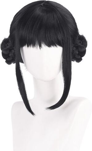 Big Braids Ponytail Cosplay Hair Wig Halloween Party for Women (Purple Rumi) in Saudi Arabia
