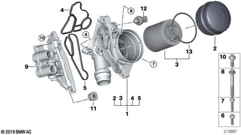 BMW 12-61-7-592-532 مستشعر ضغط الزيت ، 1 حزمة in Saudi Arabia