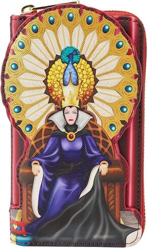 Loungefly Disney Snow White Evil Queen Throne Faux Leather Sheip Wallet in Saudi Arabia