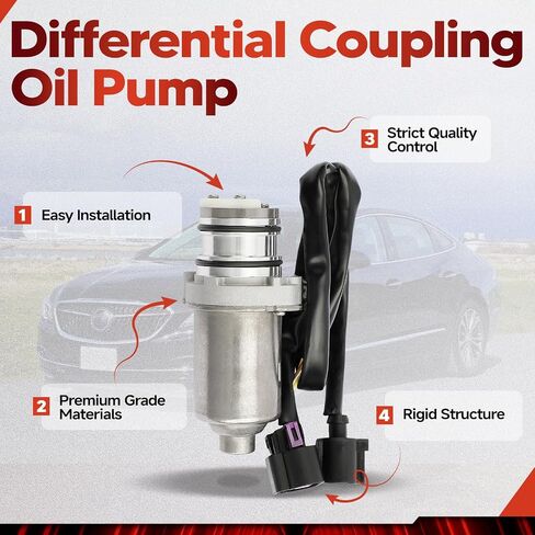 699-000 AWD Coupling Oil Pump Compatible with Buick LaCrosse 2011-2016 Regal 2014-2017 Cadillac SRX 2010-2016 XTS 2014-2019 AWD, Replace OE 699-000, 22765779, 404029, 13285796, 699000 in Saudi Arabia