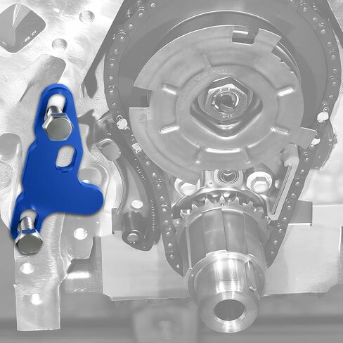 أداة محاذاة مضخة الزيت Aeloiff 2PC ، أداة توجيه مقايضة CAM CAM الألومنيوم متوافقة مع Gen V LT1 LT5 L83 L86 L87 محركات (أزرق) in Kuwait