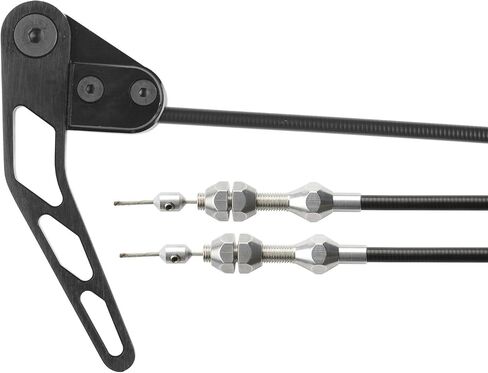 Lokar XHR-1100U Black Hood Release Cable with Black Housing in Saudi Arabia