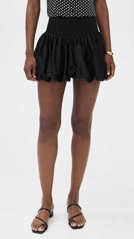 alice + olivia Women's Arden Drop Smocked Waist Bubble Hem Mini Skirt in Kuwait