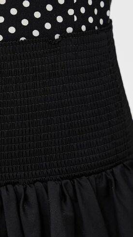 alice + olivia Women's Arden Drop Smocked Waist Bubble Hem Mini Skirt in Kuwait