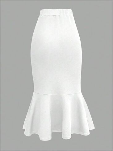 Gorglitter نساء ذيل السمكة bodycon maxi الطويل الطويل الأنيقة سقوط لطيف جدا عالي الخصر مهرجان المعلمين التنانير 2025 in Kuwait