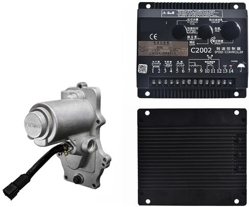 C2002 Elettrica Met Volettronic en Regulolatore di Velocità Met Generator Diesel (A800C-W) in Kuwait