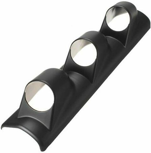 JDicy 2 6 52 مم ABS Triple Hole Pillar Gauge Mount Mount Black for Ford ، لجيب ، من أجل GMC ، لكرايسلر ، لدودج ، لبويك ، ل Plymouth ، من أجل Cadillac XSW0572 in Kuwait