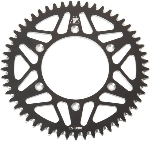 Tusk Rear Aluminum Sprocket 53 Tooth Black for Honda CRF450X 2005-2009,2012-2017,2019-2024 in Saudi Arabia
